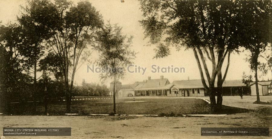 Postcard: Presque Isle, Maine, Bangor & Aroostook Railroad Depot